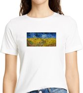 Korenveld met kraaien van Vincent van Gogh T-Shirt