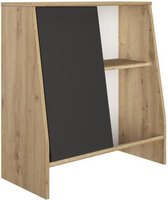 Tim DIAGONE speelse kast - 1 Leisteen schuifdeur - Light Wood