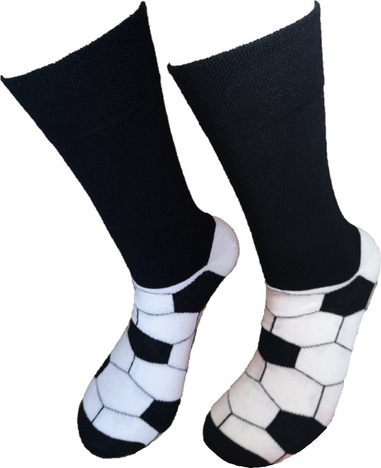 Verjaardag cadeau - Grappige sokken - Voetbalwedstrijd sokken - Sport Sokken - Voetbal sokken - Leuke sokken - Vrolijke sokken - Luckyday Socks - Voetbal Cadeau sokken - Socks waar je Happy van wordt - Maat 36-41