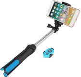 Visop® 3-in-1 Bluetooth Selfie Stick - Selfiestick - Statief - Tripod - Monopod - Smartphone - GoPro - Telescopisch - Afstandsbediening