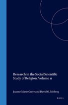 Research in the Social Scientific Study of Religion, Volume 11 A Research Annua Vol11