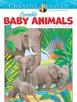 Creative Haven- Creative Haven Lovable Baby Animals Coloring Book
