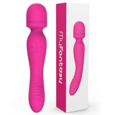 MyFantasy Magic Wand Vibrator – Dildo – 2 in 1 – Vibrators voor Vrouwen – Vagina, G spot en Clitoris Stimulator – Valentijn – Sex Toys voor Koppels