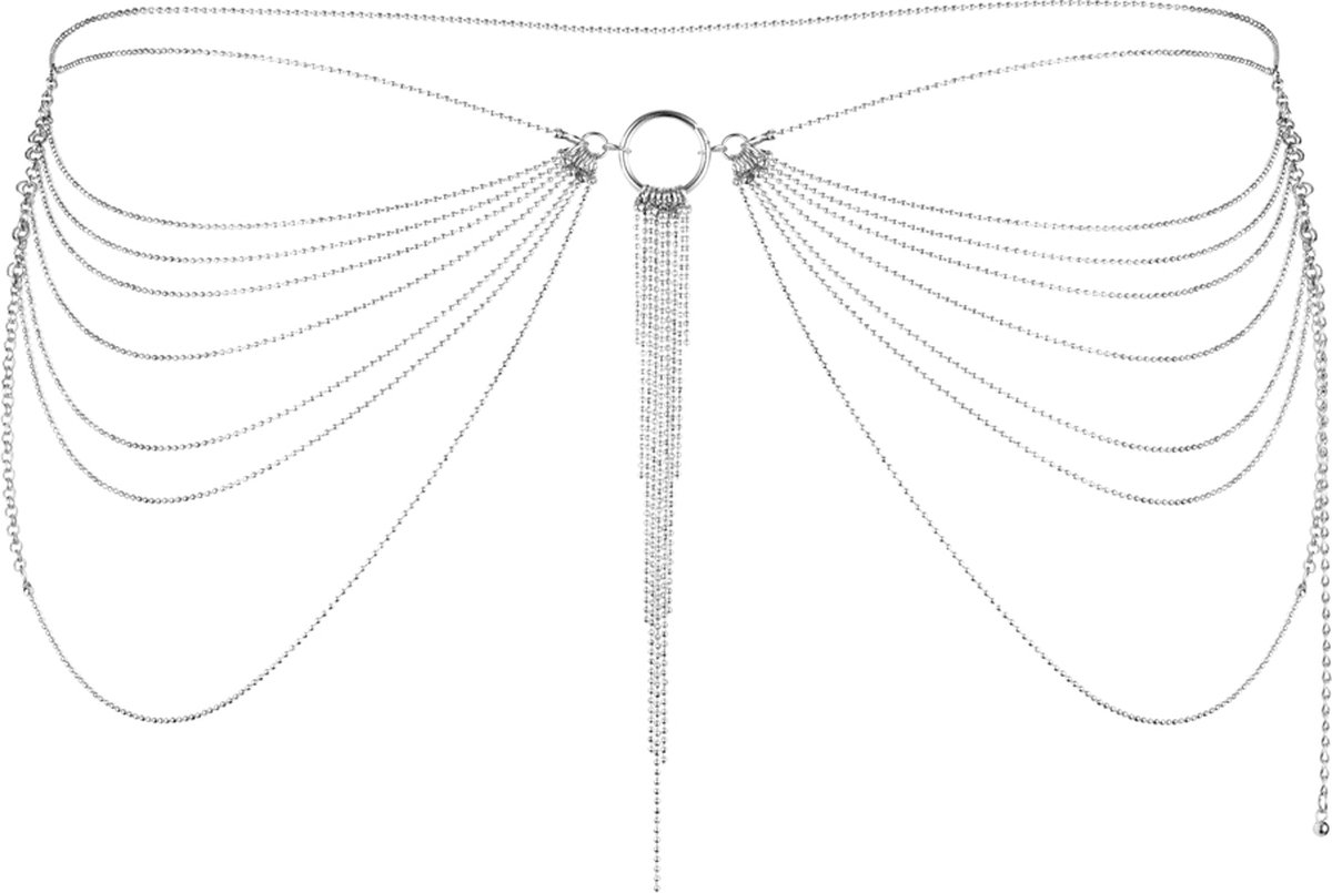 Goedkoopste Bijoux Indiscrets - Magnifique Taille Sieraad Zilver