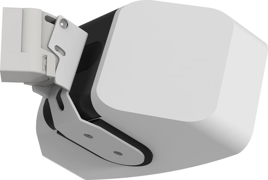 Cavus CMBPMW Muurbeugel voor Bluesound Pulse Mini 2i - Draaibaar & Kantelbaar - Wit van Cavus — afbeelding 2
