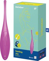 Satisfyer – Clitoris Stimulator Twirling Joy met App – Paars