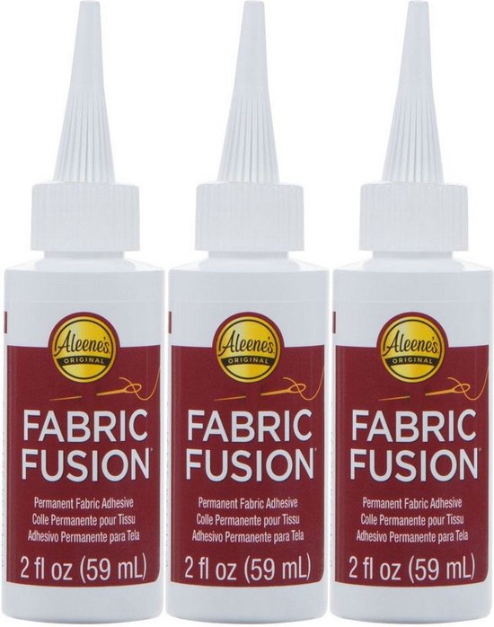 Aleene's Stoflijm - Fabric Fusion - Permanent Fabric Adhesive - - 3 stuks | bol.com