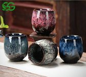 Keramische Koffiekopjes Greenguy - Theekopjes - Koffiekopjes - Set - 4 Stuks - Luxe - Keramisch - 120 ML