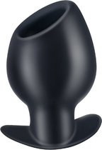 Nooitmeersaai - Holle siliconen buttplug large 65 – 115 mm