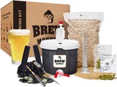 Brew Monkey Compleet Wit - Bierbrouwpakket - Zelf Bier Brouwen Bierpakket - Startpakket - Gadgets Mannen - Cadeau - Cadeautjes - Cadeau voor Mannen en Vrouwen - Vaderdag Cadeau - V