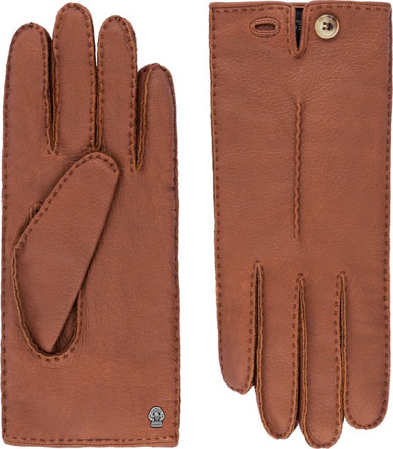 Roeckl Vancouver Leren Dames Handschoenen Maat 7,5 - Cognac
