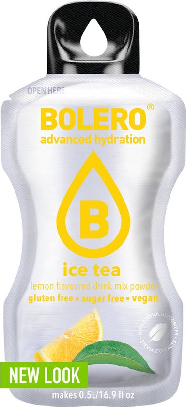 Bolero Siropen-Ice Tea Lemon-Citroen- 12 x 3 gram