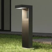 Arcchio - LED buitenlamp - 1licht - drukgegoten aluminium - H: 60 cm - grafiet - Inclusief lichtbron