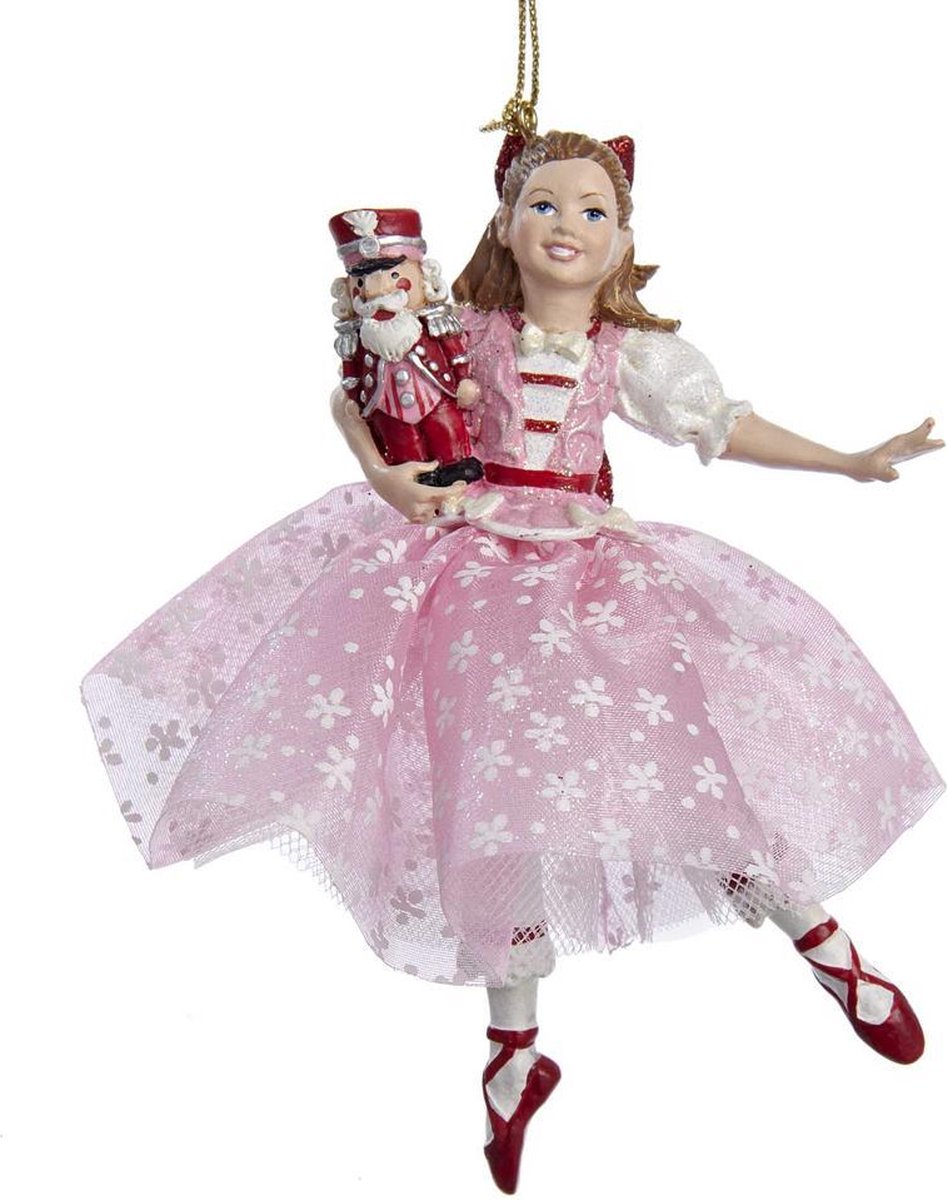 Il Principe E Clara Molto Felice-nelle Schiaccianoci Di Balletto Del Albero Quadro Di Natale 49365932