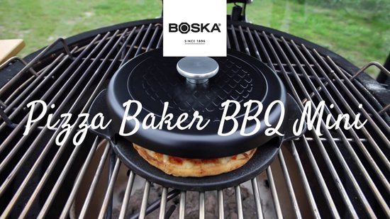 Boska - Mini Pizza Baker BBQ - Black