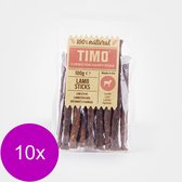 Timo Sticks 100 g - Hondensnacks - 10 x Lam