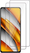 Screenprotector geschikt voor Xiaomi Poco F3 - Screen Protector Glas - 2 Stuks