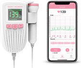 Easy-Home® Professionele Doppler - Baby hartje monitor - zwangerschapscadeau - inclusief ultrasound gel