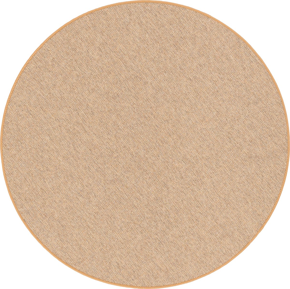 Snapstyle Vloerkleed Natuurlijk Sisal Look Taff Rond Goud