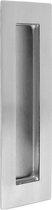 AMIG Schuifdeurkom 150x50mm – gebosteld RVS 304 – rechthoek blind – schuifdeurbeslag – schuifdeursysteem – loftdeur
