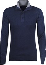 Consenso - Heren Trui - Merino Wol en Cashmere Blend - Navy