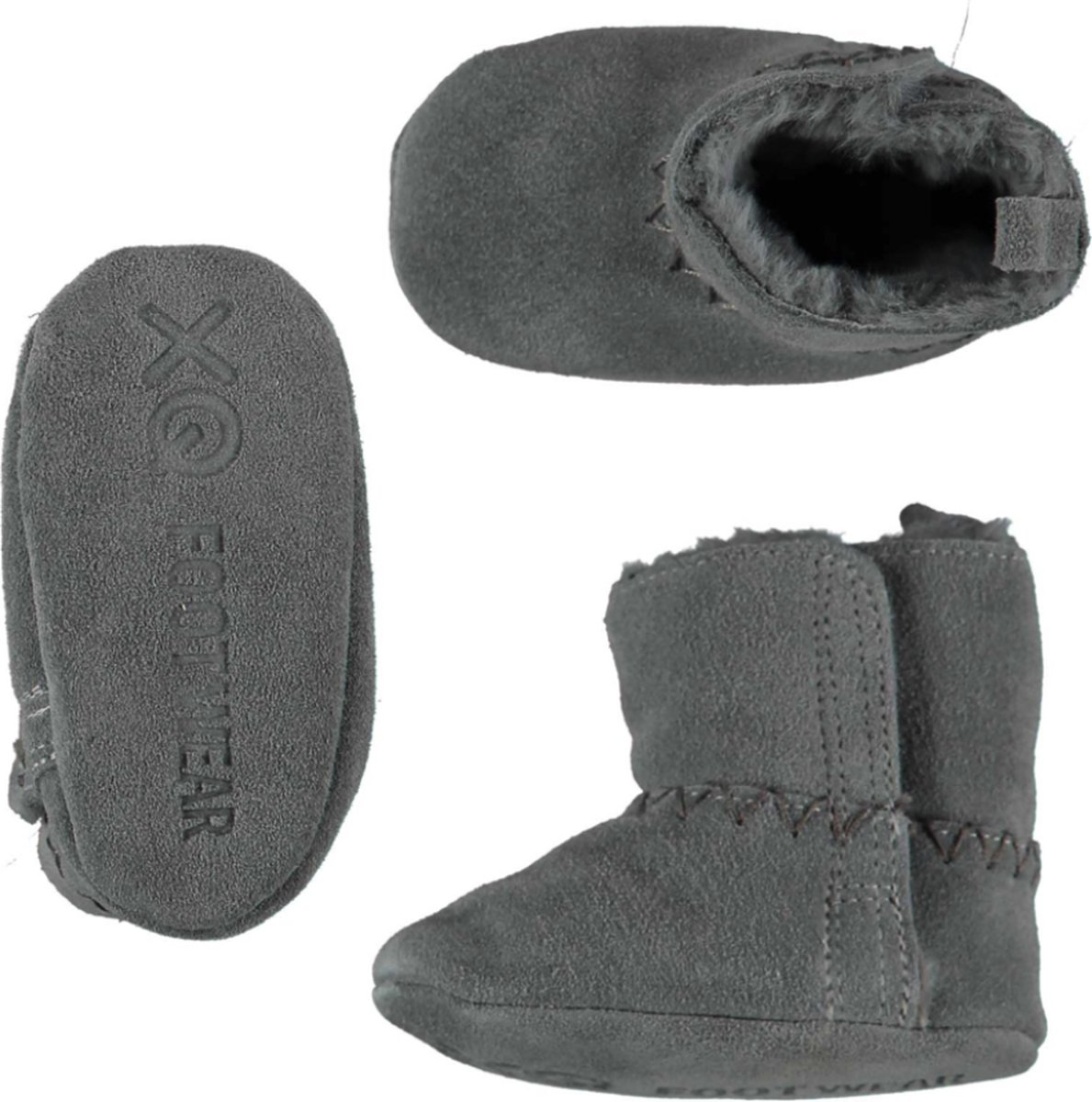 Baby - schoentjes grijs - 12/18 maanden