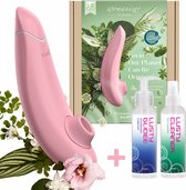 Womanizer Premium Eco Voordeelbundel - Met Gratis Glijmiddel en Toycleaner - Luchtdruk Stimulator - Luchtdruk Vibrator - Vibrator voor Vrouwen