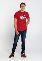 J&JOY - T-shirt Mannen Manitoba Red