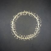 Luca Lighting Lichtkrans Dandelion met Klassiek Witte LED Verlichting - Ø40 cm - Zilver