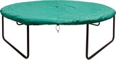 Trampoline beschermhoes Rond 410 - 430 cm groen - Winter afdekhoes - Afdekhoes trampoline PVC - afdekzeil - stevige bevestiging