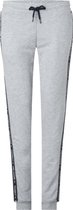 Tommy Hilfiger dames Authentic track pant - joggingbroek normale dikte - grijs melange -  Maat: L