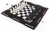 Afbeelding van het spelletje CHESSBAG schaakspel Zwart-Kingskin