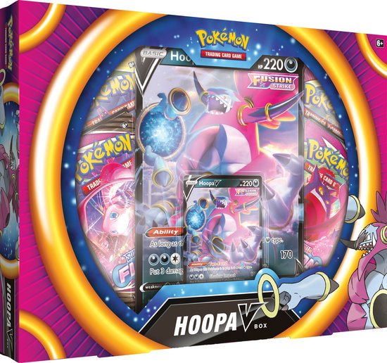 hongersnood ontploffing Wind Pokémon V Box Hoopa V - Pokémon Kaarten | Games | bol.com