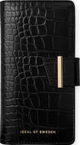 iDeal of Sweden Phone Wallet iPhone 13 Jet Black Croco