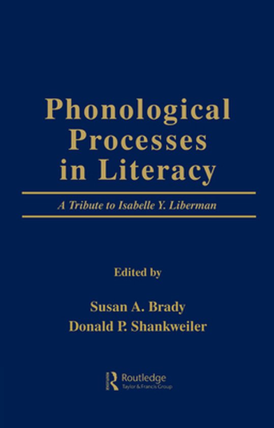 Phonological Processes in Literacy - cover