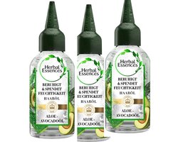 Herbal Essences Pure:renew Scalp & Hair Oil with Aloe + Avocado Oil, Hair Care Shine, Hair Care Hair Dry, Aloe Vera Hair, Cruelty-Free, 100 ml (2 stuks)