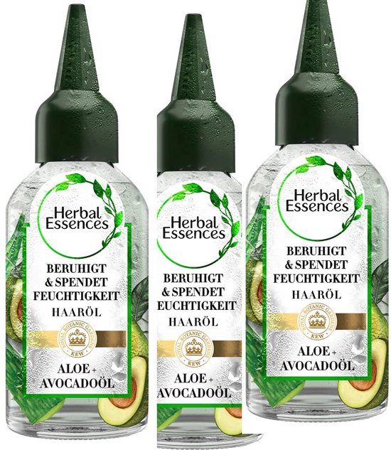 Herbal Essences Pure:renew Scalp & Hair Oil with Aloe + Avocado Oil, Hair  Care Shine,... | bol