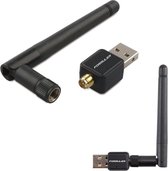 Formuler USB stick WLAN 150 Mbit / s, 2,4 GHz met 3 dBi antenne