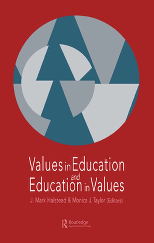 Values in Education and Education in Values - cover