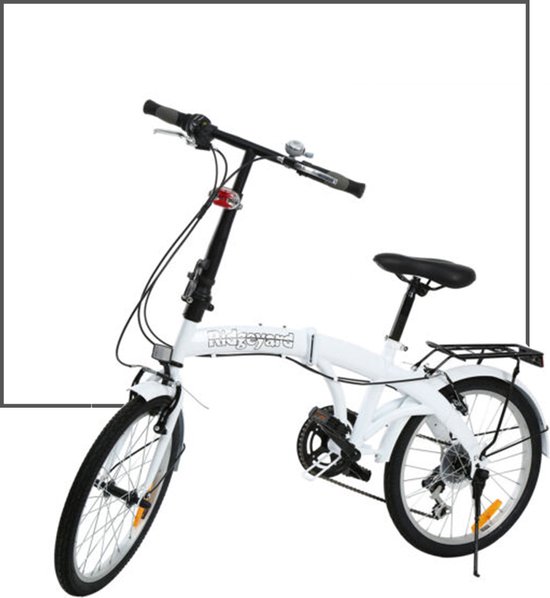 Cyclia® Vouwfiets - 20 Inch - Opvouwbare Fiets - Unisex - 7 Versnellingen -  Plooifiets | bol.com