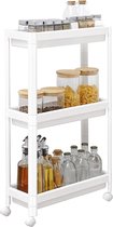 Sens Design Keukentrolley - Badkamerrek - 45 x 17.5 x 70.5cm