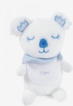 Knuffel koala blauw met slab van dmc gn211 om te borduren