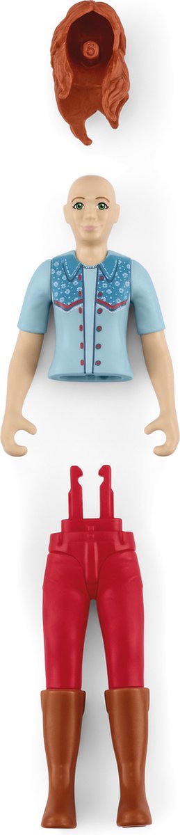 schleich HORSE CLUB - Speelfigurenset - Hannah en Cayenne - Kinderspeelgoed voor Jongens en Meisjes - 5 tot 12 jaar - 42539 — afbeelding 3