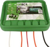 Waterdichte behuizing Dribox voor adapter en controller - Groen - Houdt apparatuur droog
