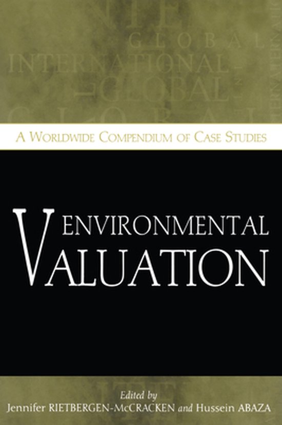 Environmental Valuation - cover