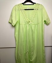 Nachthemd Nicole korte mouwen groen XL/XXL