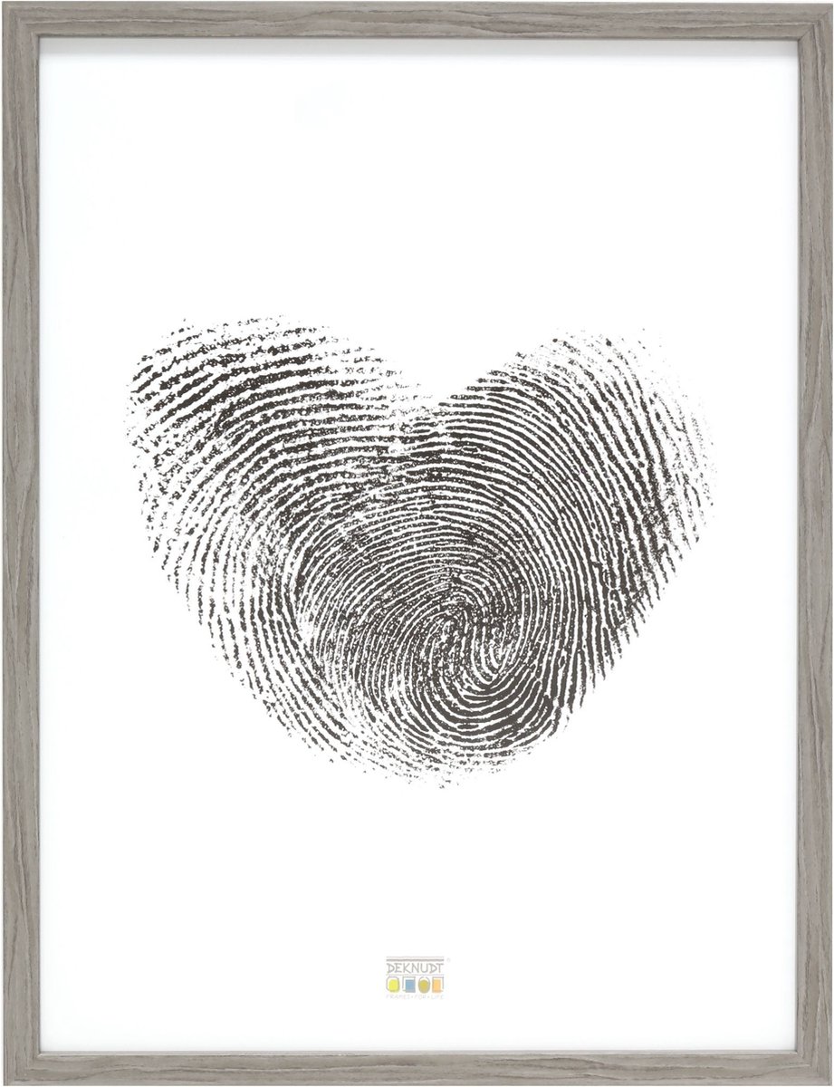 Deknudt Frames Fotolijst - Grijs - S3AH7 - Voor foto: 30x40 cm