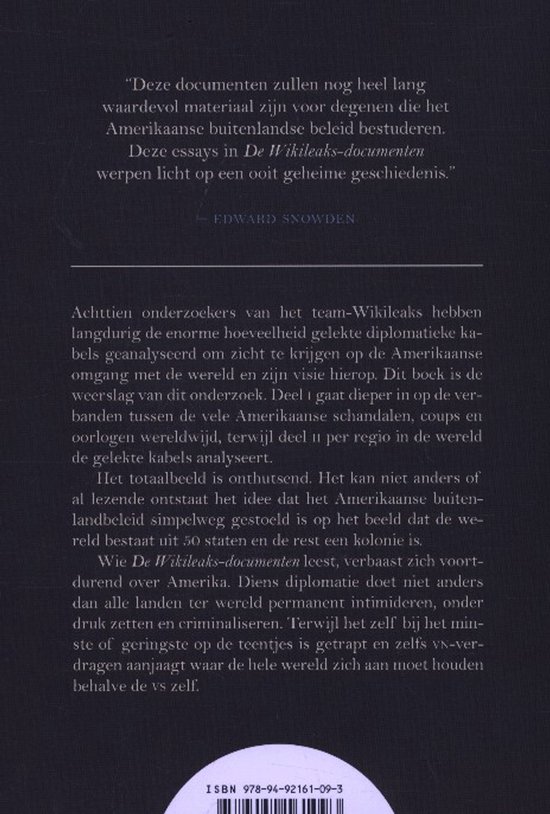De Wikileaks documenten