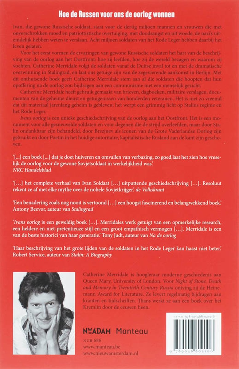 Ivans oorlog - back cover