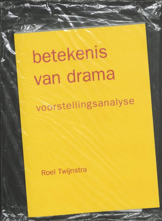 Betekenis van drama - cover